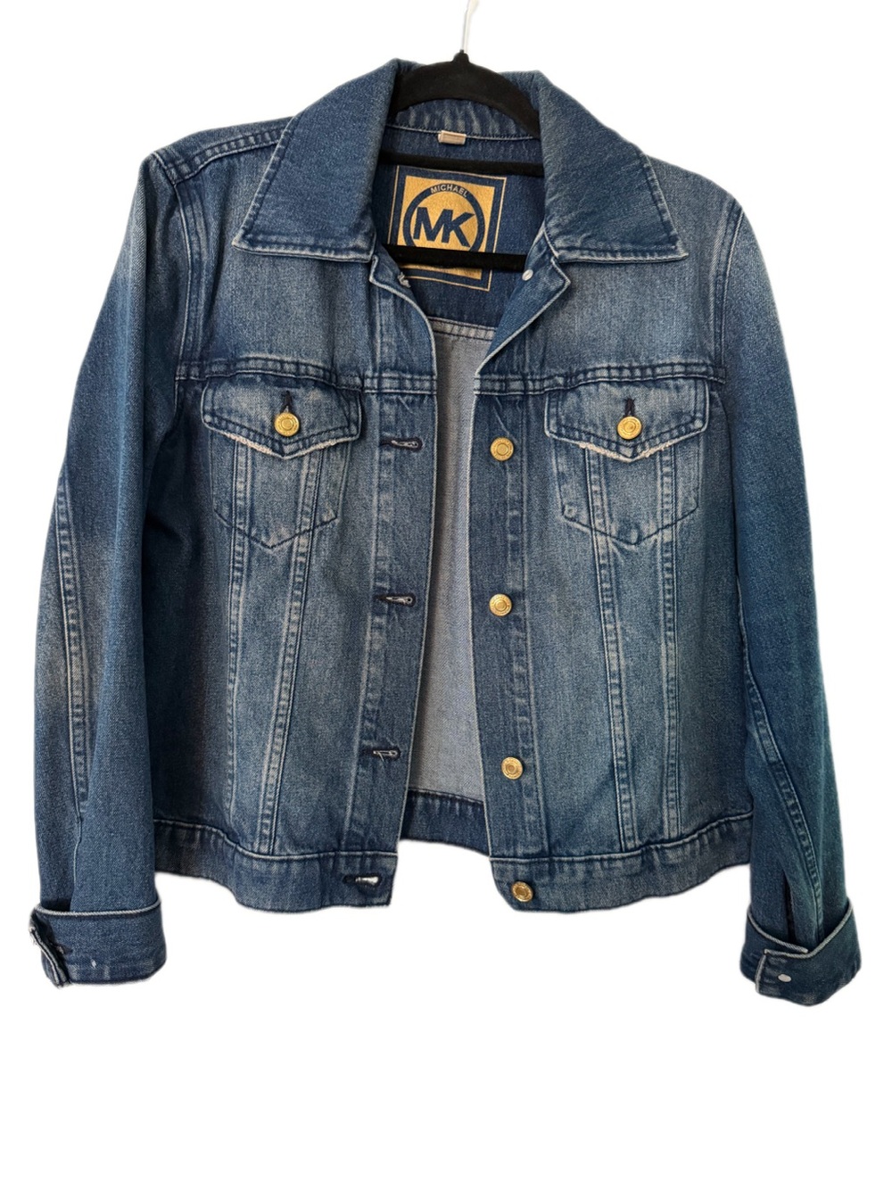 Michael Kors MK Denim Jacket size Medium